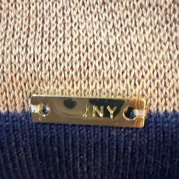 Jones NY Kasper Group holiday city girl walking dachshund dog sweater NWT size M - Picture 9 of 14